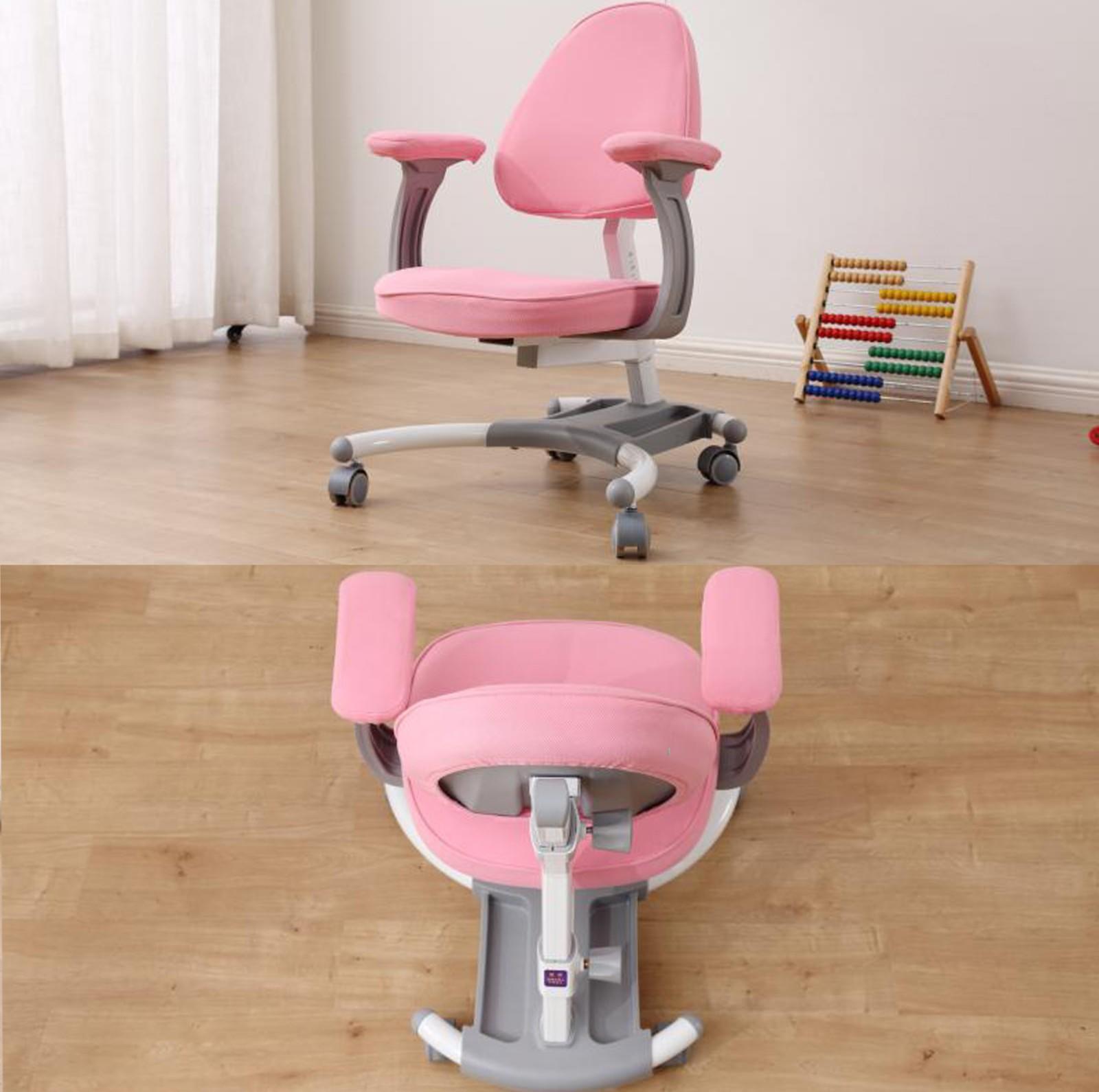 healthy kids desk chair with wheel for studry room-3