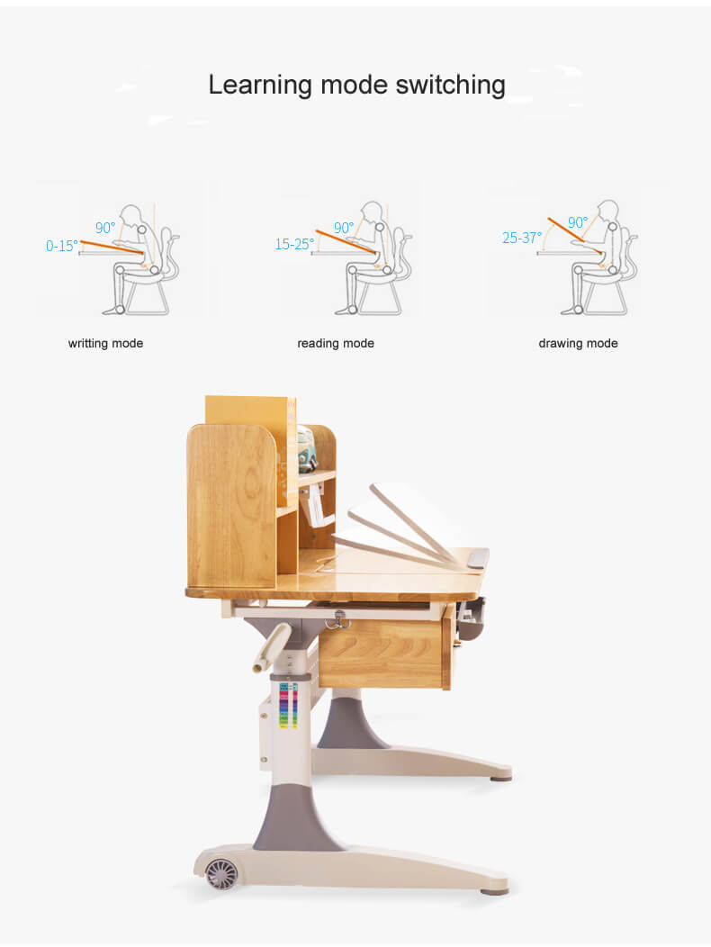 Xinyilong Furniture washable study table for kids with storage for kids-2