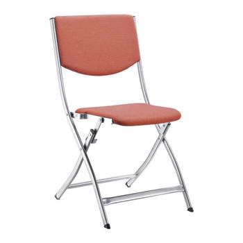 Foldable Chair Premium Curved Triple Braced & Double Hinged Metal Folding Chair