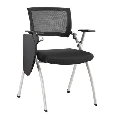 Top Office Training Room Chair with Nesting Cushion Seat suit and foldable tablet at any working setting
