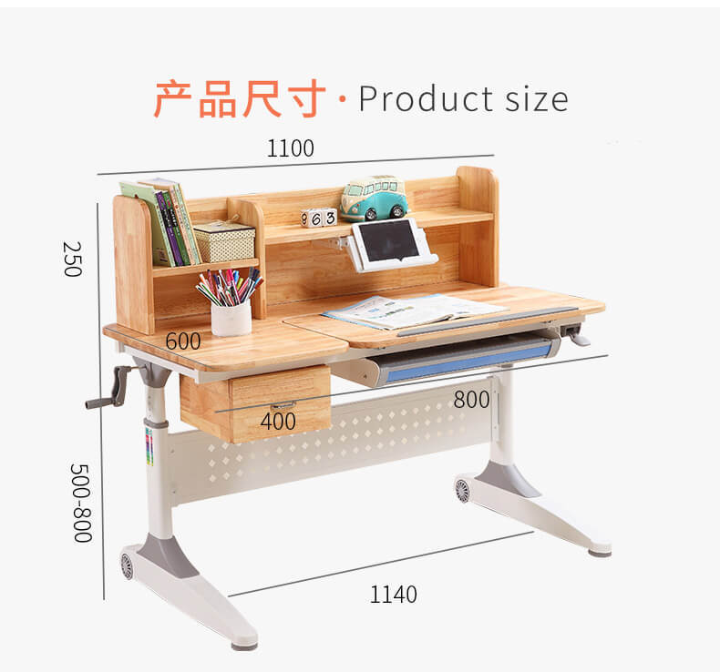 Xinyilong Furniture washable study table for kids with storage for kids-1